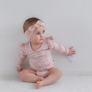 Long Sleeve flutter bodysuit - Botanichaos