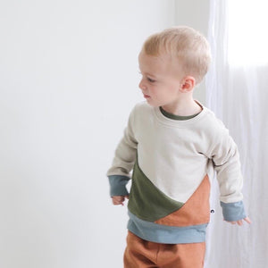 Colour Block Sweater