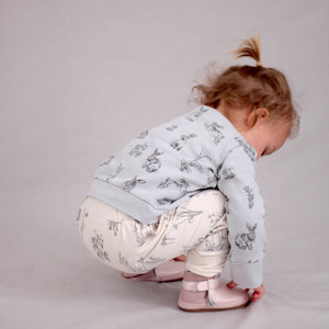 Essentials Fleece Cardigan Grey-Burrowers