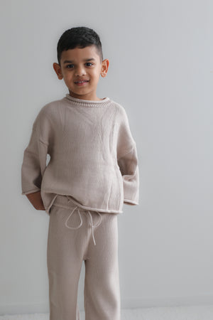 Blake knit pants - Beige