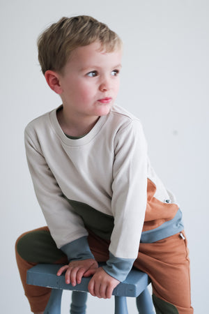 Colour Block Sweater