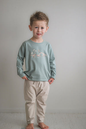 Beige grey Marley pants