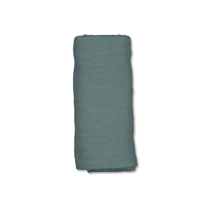 Merino/Bamboo Baby Swaddle - Storm