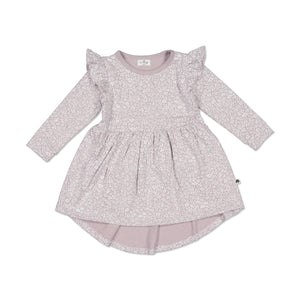 Long sleeve flutter dress – Floria