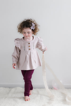 Hazel Blouse – Misty Lavender