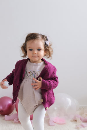 Hazel Romper - Misty Lavender