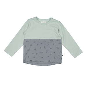Long Sleeve Block T-shirt - Junglette