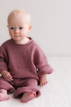 Blake Sweater - Mulberry