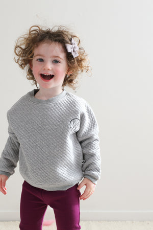 Riley Marley Sweater – Quilted Interlock