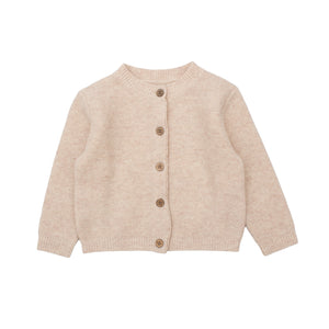 AW26 100% Wool Cardigan - Ecru