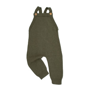 AW26 Knit Overalls - Hunter Green