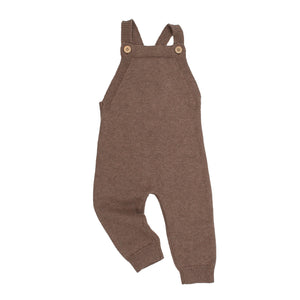 AW26 Knit Overalls - Umber