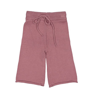 Blake knit pants -Mulberry