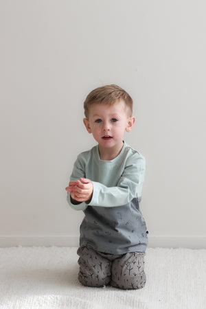 Long Sleeve Block T-shirt - Junglette