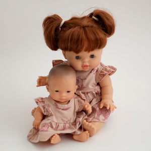 Doll Dress- Forest Friends