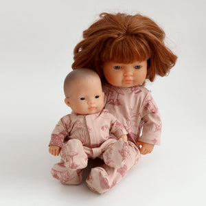 Doll Sleep Suit - Forest Friends