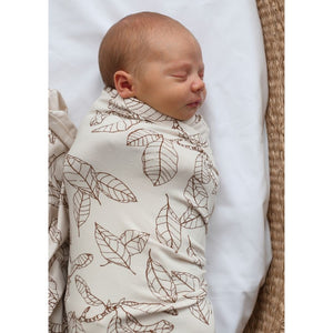 Stretchy Swaddle - Leaves