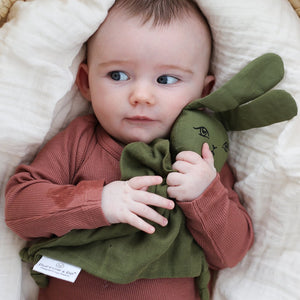 Muslin Bunny Comforter