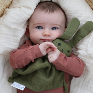 Muslin Bunny Comforter