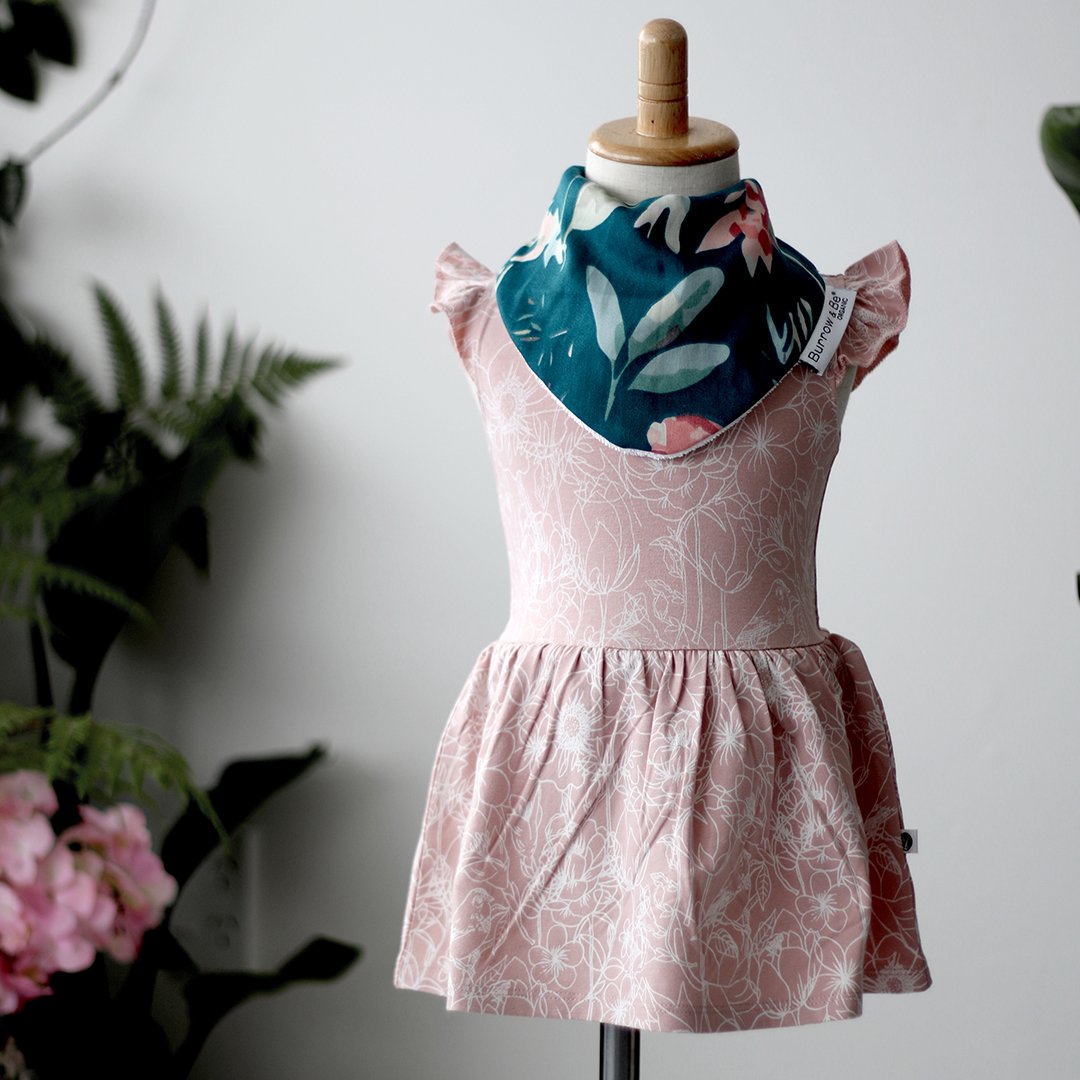 Flutter Dress Baby Onesie - Botanichaos