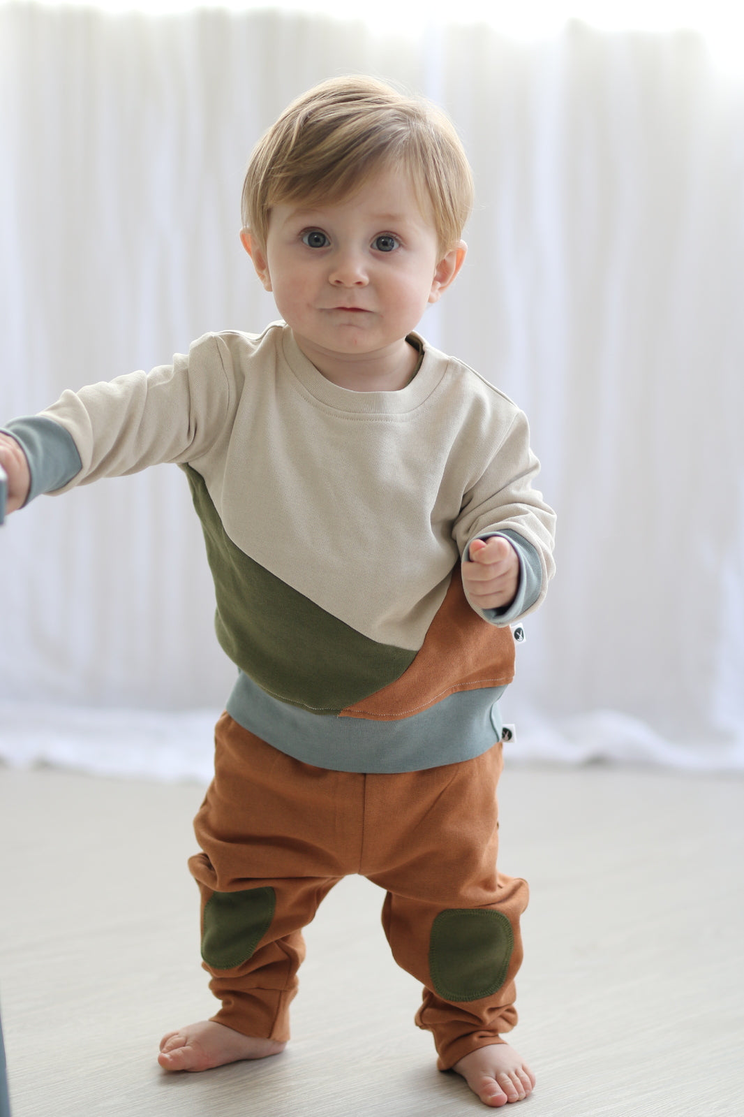 Colour Block Sweater