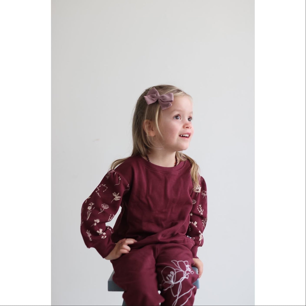 Flower Sketch track pants