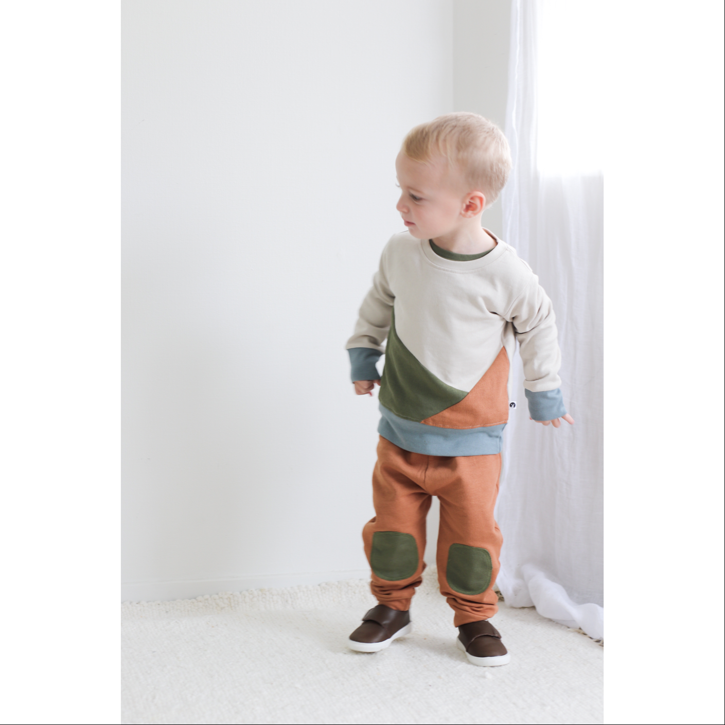 Tan / Moss Green Pants