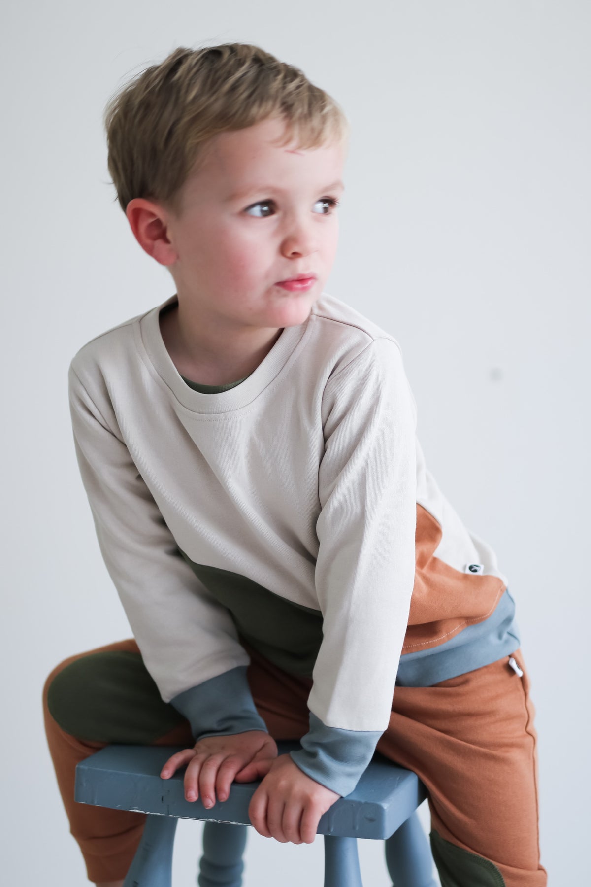 Colour Block Sweater
