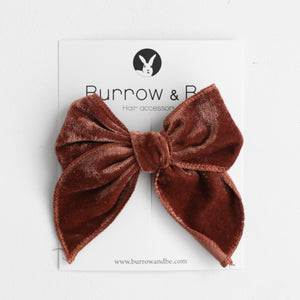 Hair Bow - Velvet