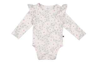 Bellis flutter long sleeve bodysuit