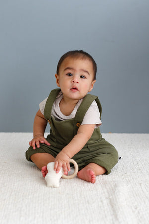 Olive “Short” overalls