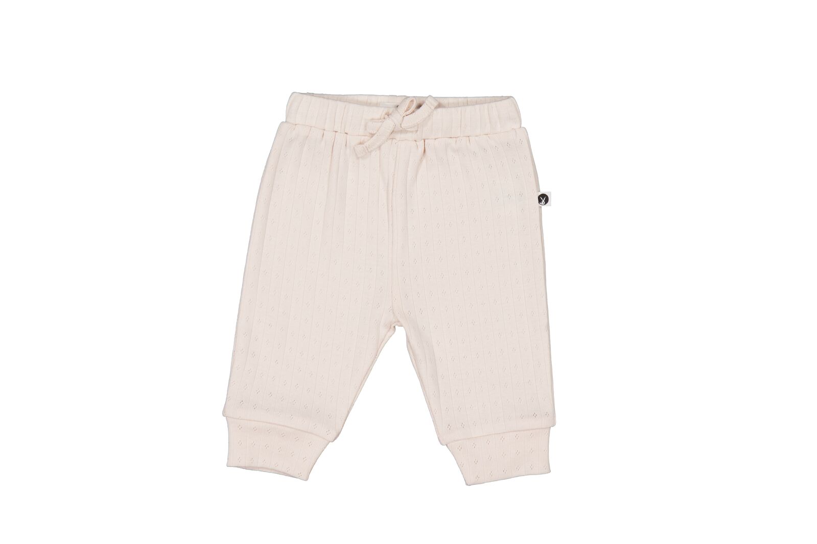 Almond Blush Pointelle Baby Pants