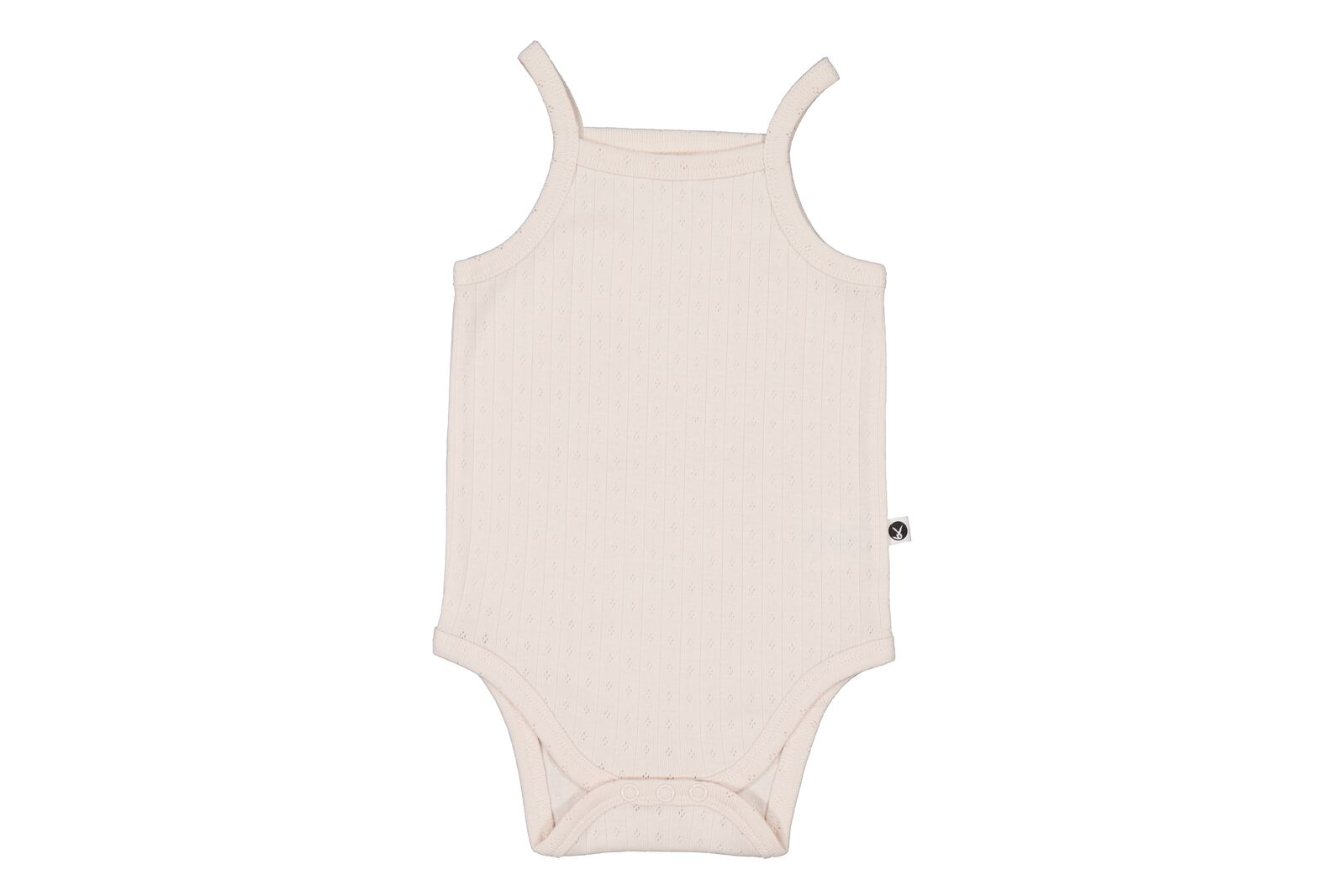 Almond Blush Pointelle Camisole Bodysuit