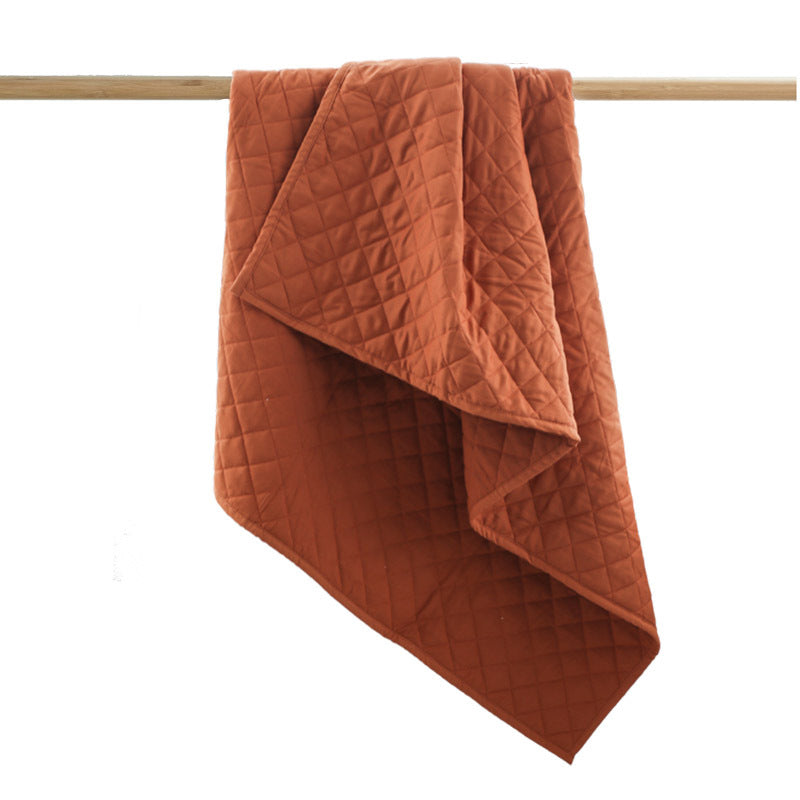 Cot Quilt/Play Mat - Russet
