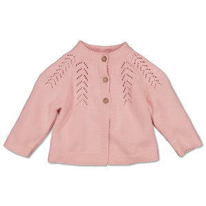 Knit Lily Cardigan - Pink