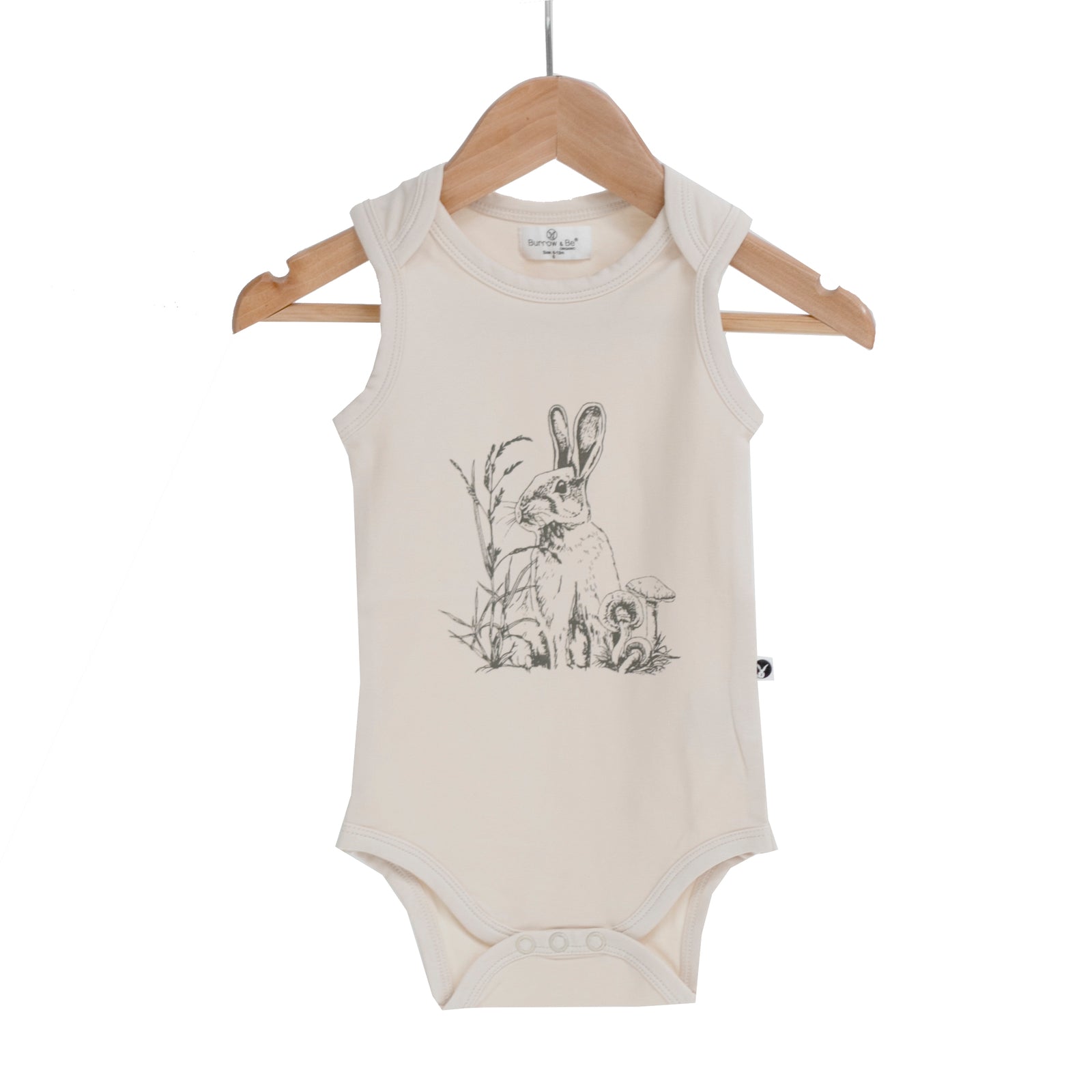 Singlet Onesie: Almond -Baxter