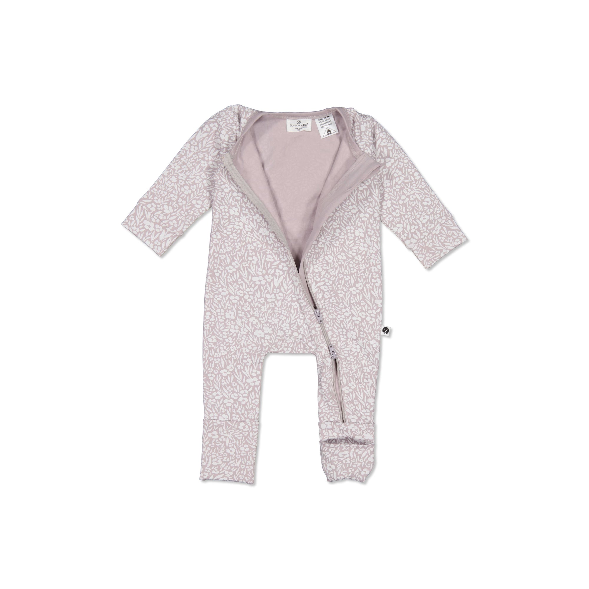 Footed Zip Suit– Floria