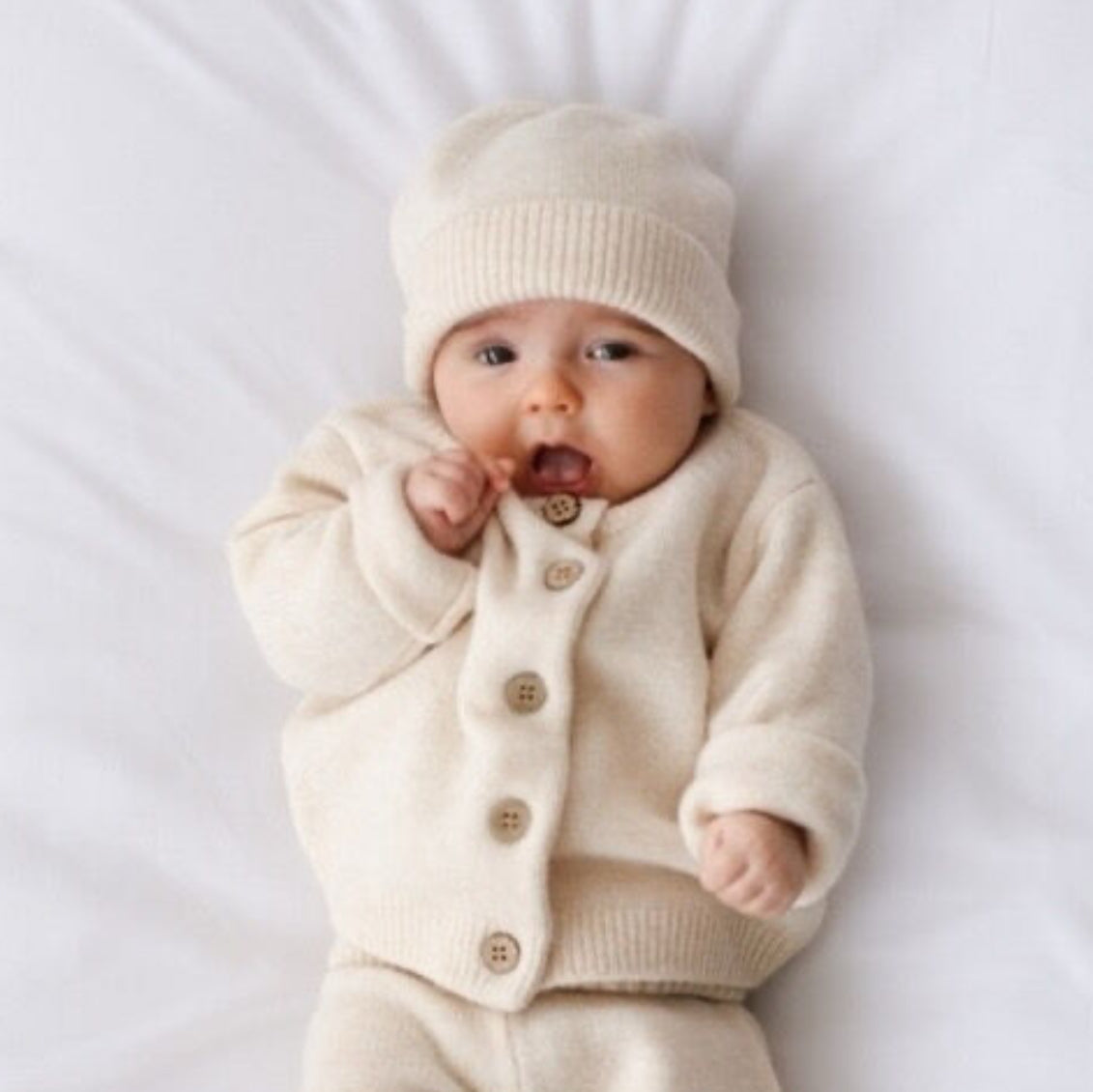 Oakley Cardigan - Ivory Blush