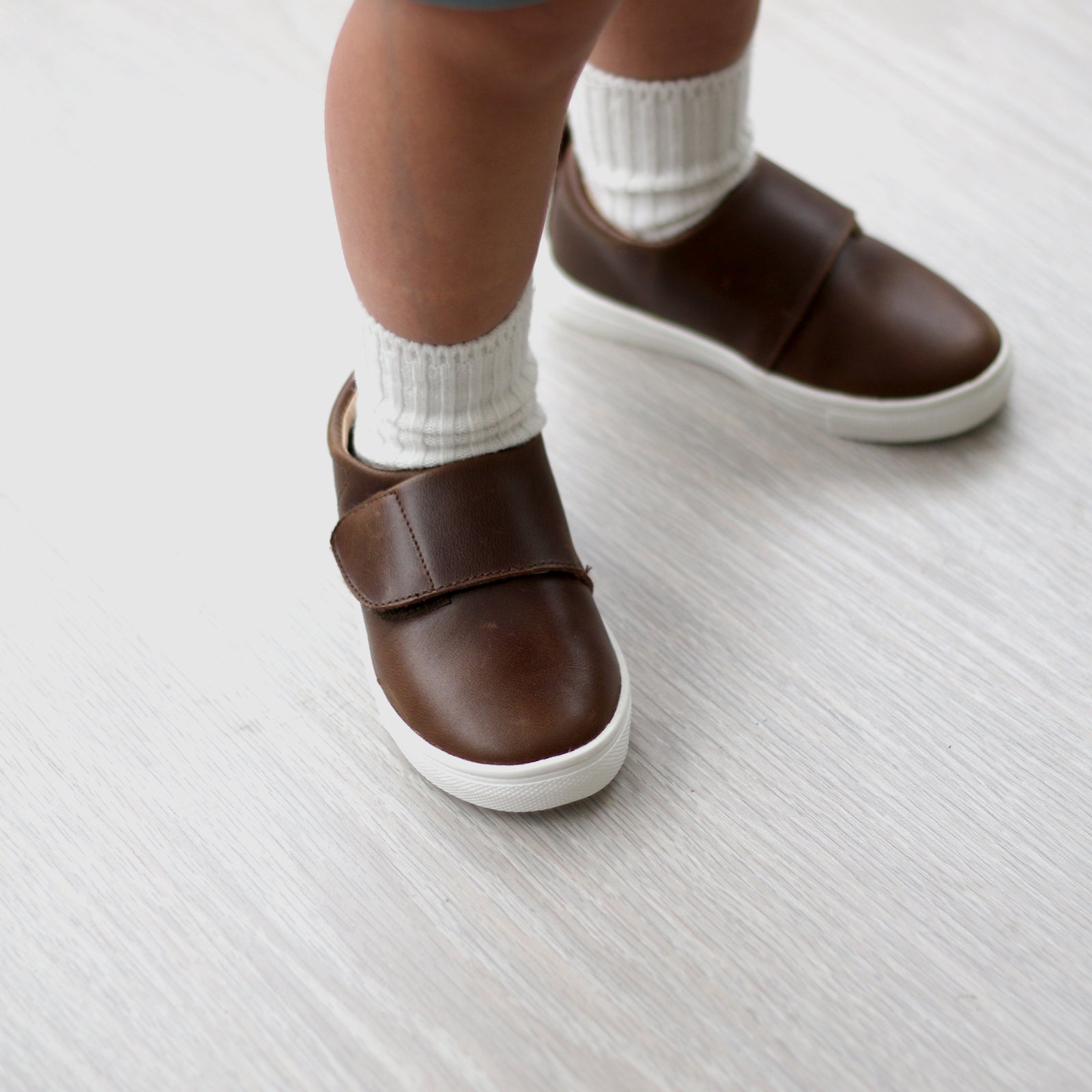 New Arrival: Addison Leather Shoe - Hard Sole (Coffee)