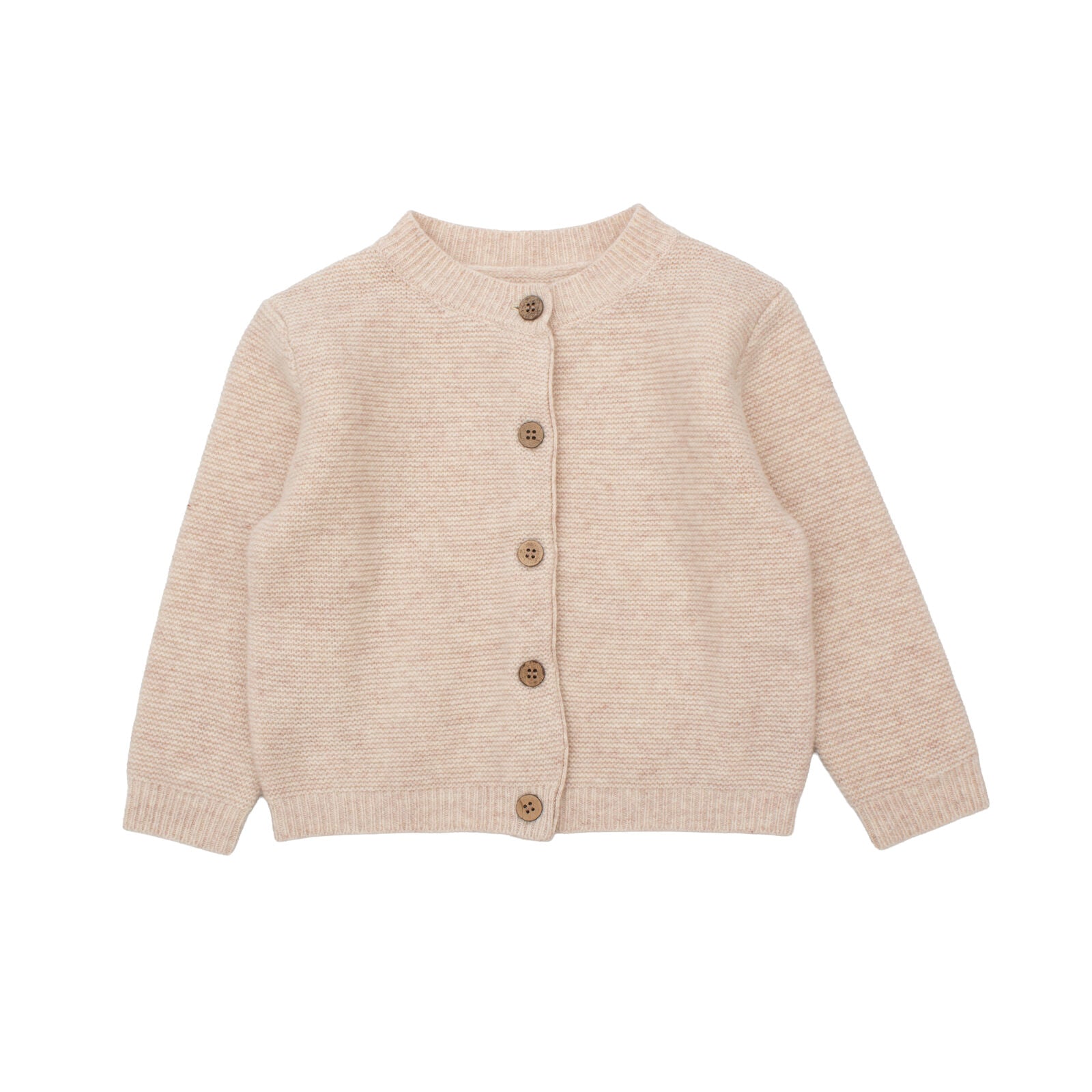 AW26 100% Wool Cardigan - Ecru