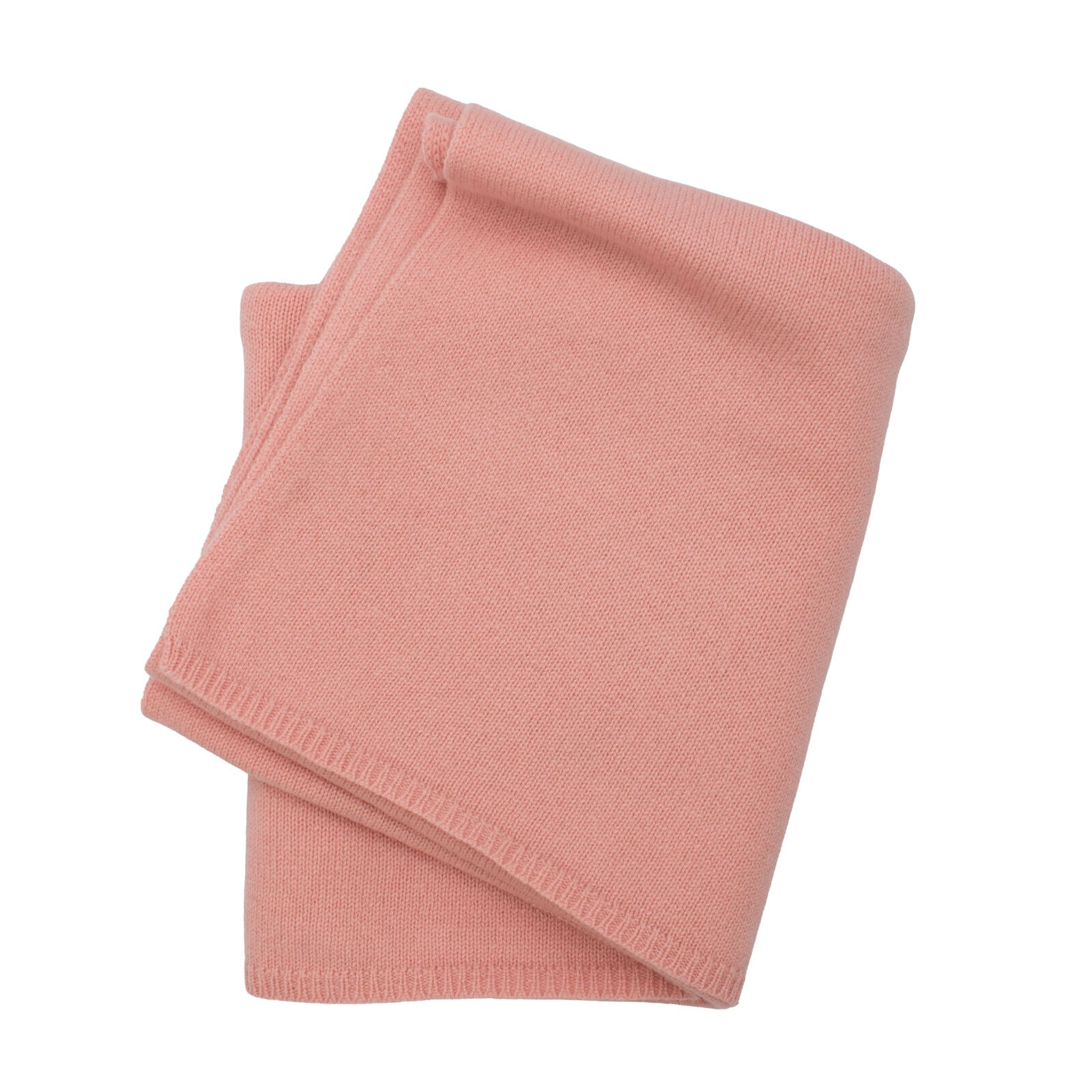 AW26 100% Wool Knit Baby Blanket - Carnation