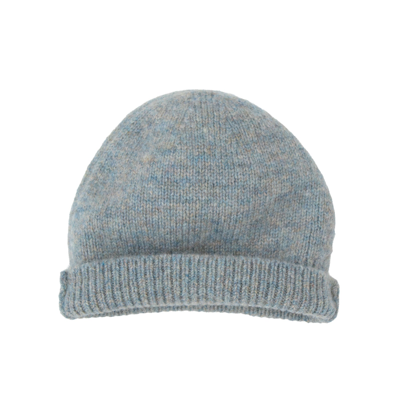 AW26 100% Wool Baby Hat - Stone Blue