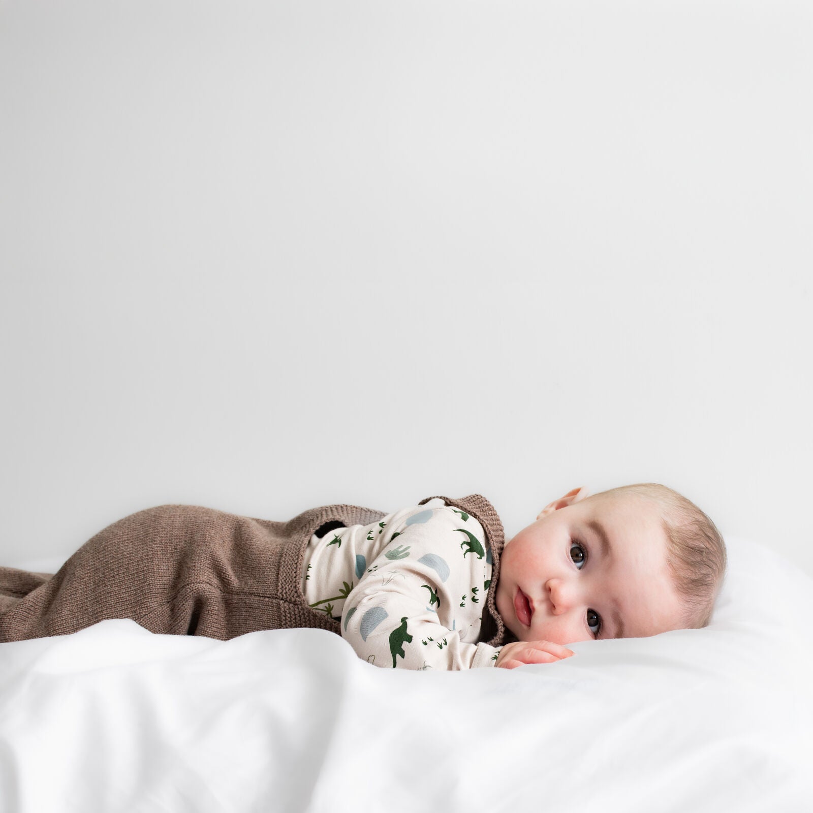 AW26 Knit Overalls - Umber