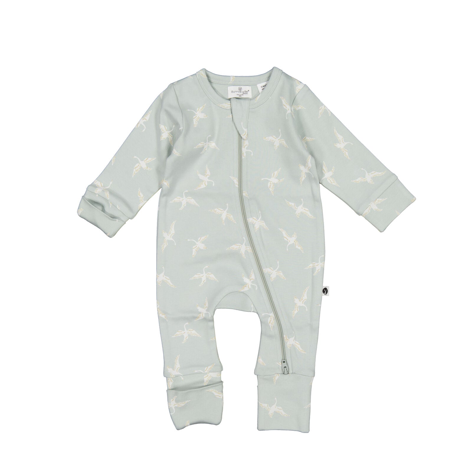 Swan Flight Long Sleeve Zip Suit