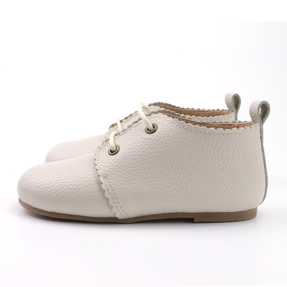 Oxford Leather Shoe - Hard Sole (Cloud)