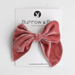 Hair Bow - Velvet