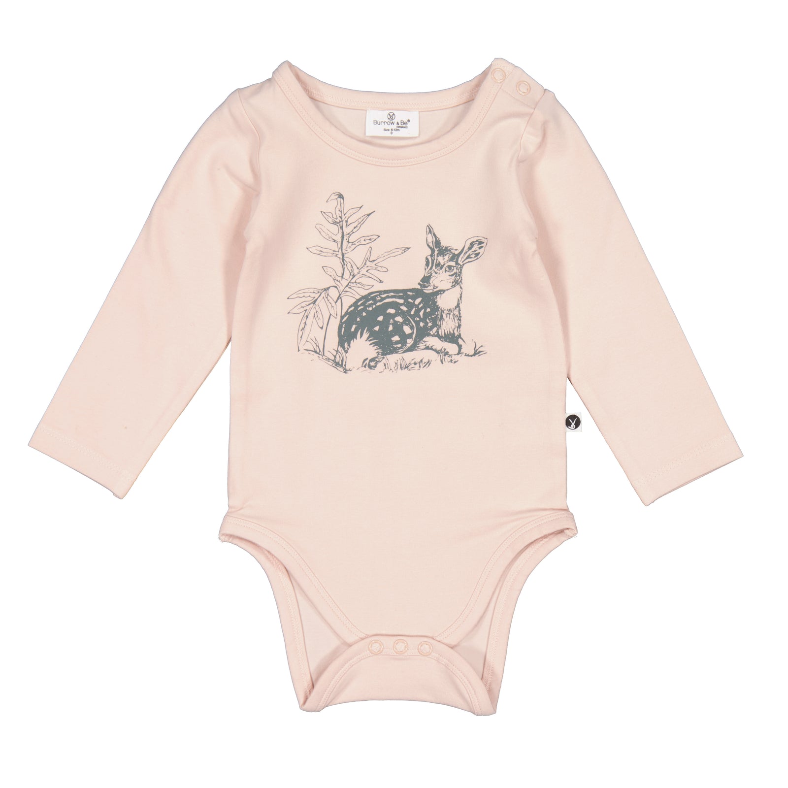 Long sleeve bodysuit - Blush / Fawn