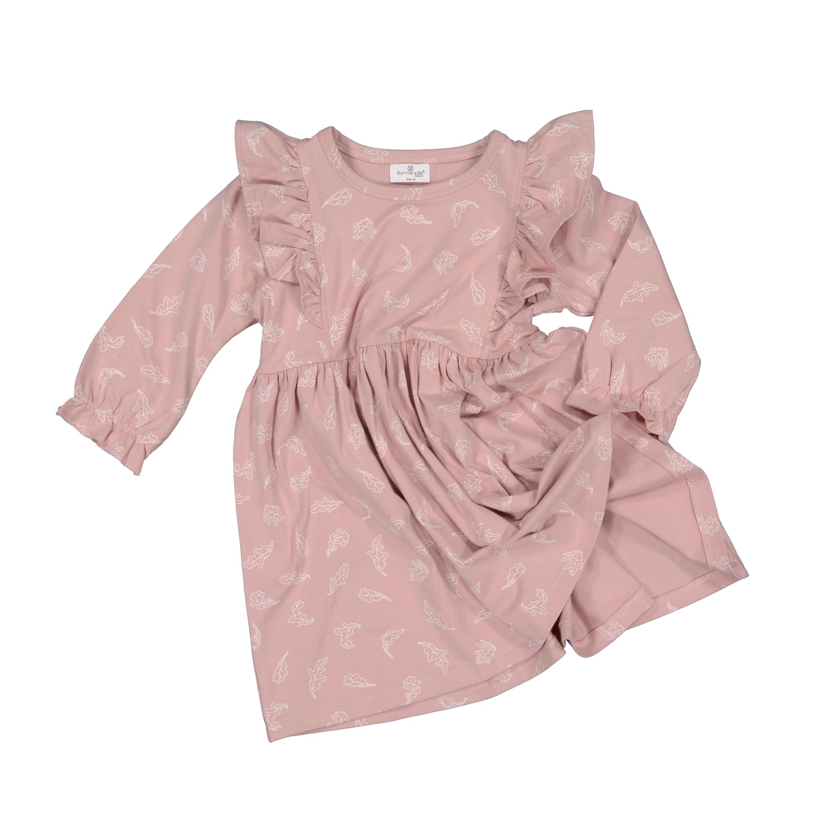 Hazel Dress - Flutter print