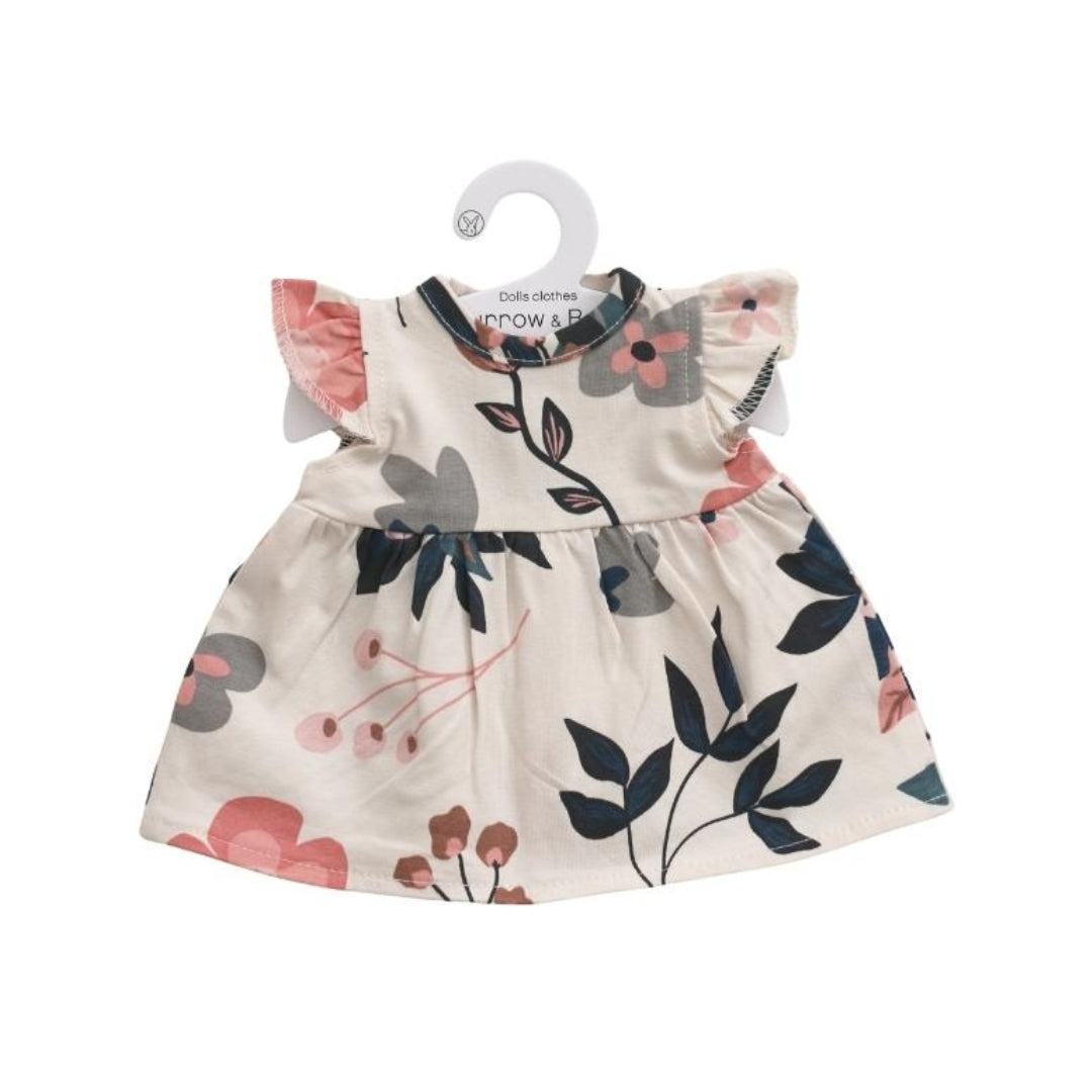 Doll Dress - Pink Clementine (21cm)