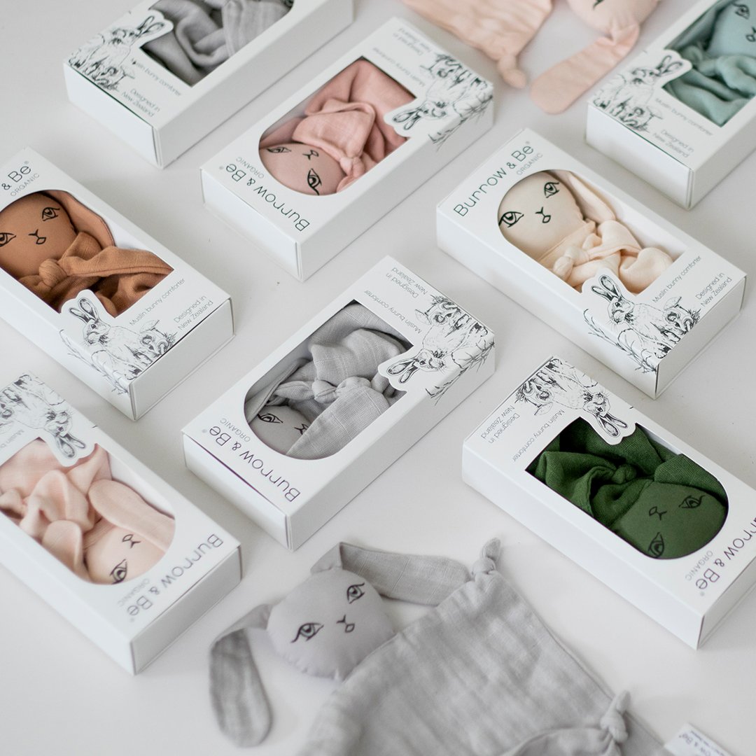 Muslin Bunny Comforter